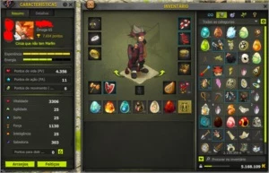 Conta Iop 200 Jahash com Vulbis - Dofus