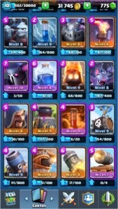 Clash royale cv 30 barato