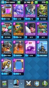 Clash royale cv 30 barato