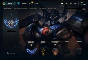 CONTA LOL DIAMANTE 2 COM MMR BOM - League of Legends
