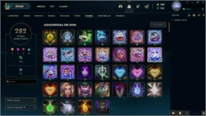 Conta Gold IV, 309 Skins e Todos os champs praticamente - League of Legends LOL