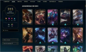 CONTA LEAGUE OF LEGENDS TOP LOL