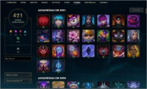 CONTA LEAGUE OF LEGENDS TOP LOL