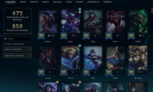 Conta Lol Platina 4 Lvl 584 - League of Legends