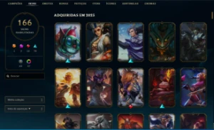 Conta Lol Platina 4 Lvl 584 - League of Legends
