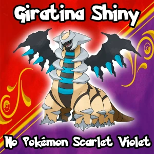 Giratina Shiny para Pokémon Scarlet Violet