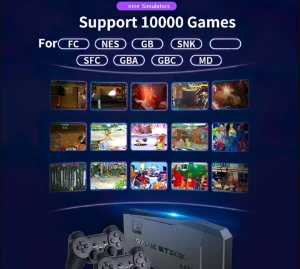 Video game stick lite 4k console 64g jogos de 10000 embutido - Vídeos e Cortes Cortes Virais
