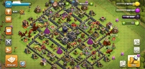 Cv9 quase full - Clash of Clans