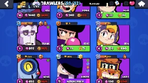 Conta brawl cheia de coisa - Brawl Stars