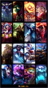 Conta LOL Platina IV 16 Skins 41 Champ - Pra Vender Rápido - League of Legends
