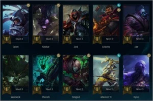 Conta LOL Platina IV 16 Skins 41 Champ - Pra Vender Rápido - League of Legends