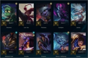 Conta LOL Platina IV 16 Skins 41 Champ - Pra Vender Rápido - League of Legends