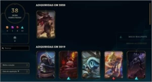 CONTA DE LOL DE 2018 - League of Legends