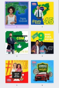 Pack Canva Política 20 Templates - Serviços Digitais