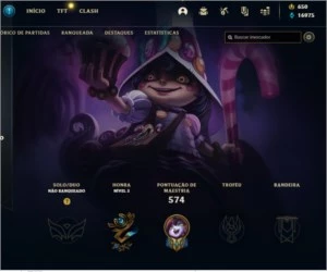Vendo conta lol todos campeões 110 skins lvl 381 - League of Legends