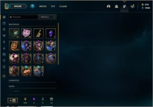 Conta LOL Ouro 2 - 115 skins - League of Legends