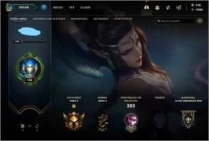 Conta LOL Ouro 2 - 115 skins - League of Legends