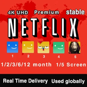 Netflix Tela 4K Privada 30 Dias 1084278932 - Assinaturas e Premium