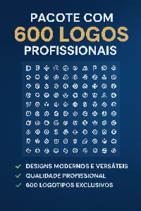 Pacote Com 600 Logos Profissionais - Outros