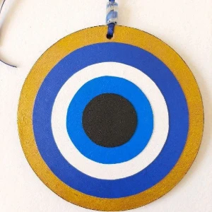 Quadrinho de Boa Sorte Olho Grego - Artesanato e Personalizados