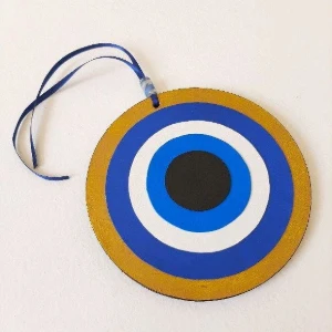 Quadrinho de Boa Sorte Olho Grego - Artesanato e Personalizados