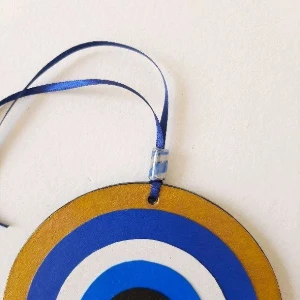 Quadrinho de Boa Sorte Olho Grego - Artesanato e Personalizados