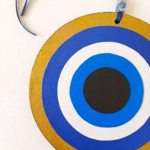 Quadrinho de Boa Sorte Olho Grego - Artesanato e Personalizados