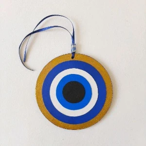 Quadrinho de Boa Sorte Olho Grego - Artesanato e Personalizados
