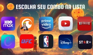 Ufc/Prime Video/Netflix/Disney Star+/Crunchyrol/Hbo/Youtube - Premium