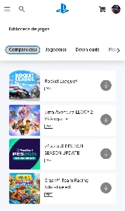 Conta Playstation com Jogos - Outros