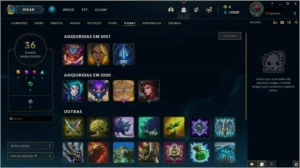 Conta LOL - Platina 2, MMR Alto. - League of Legends