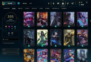 Vendo está conta de lol platina 2 - League of Legends