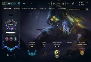 Vendo está conta de lol platina 2 - League of Legends