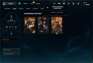 Conta Mestre com 26 Champs e 3 Skins ( 87 PDL ) - League of Legends LOL
