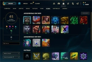 Conta Mestre com 26 Champs e 3 Skins ( 87 PDL ) - League of Legends LOL