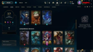 Conta Lol Smurf, 37 Skins, 2015, Full Acesso - League of Legends