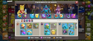 Cv13 Top Semi Full + Ótima Conta Clash Royale Com 6500 Cups - Clash of Clans