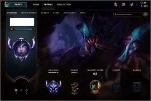 Conta League Of Legends / Diamante 4 LOL