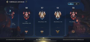 Conta Wild Rift - 305 Skins - Desafiante/Lenda - League of Legends: Wild Rift LOL WR