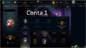 Compre 1 e ganhe 2 - Platina+ - League of Legends LOL