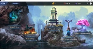 CONTA MIR4 LVL 54 - 55K POWER