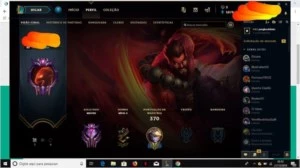 conta de lol muito top - League of Legends