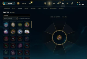 Conta Mestre com 27 Champs e 21 Fragmentos de skins - League of Legends LOL