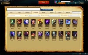 Conta League of Legends OURO 4 LOL