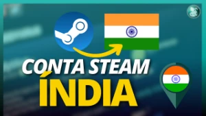 Conta Steam na Região da ÍNDIA com SEUS DADOS - ON 24H
