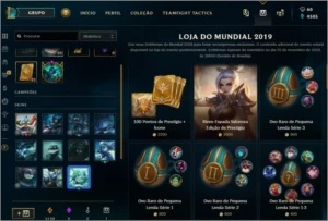 conta league of legends platina LOL