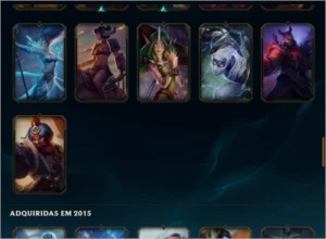 Conta de lol Gold IV - League of Legends