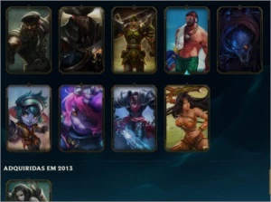 Conta de lol Gold IV - League of Legends