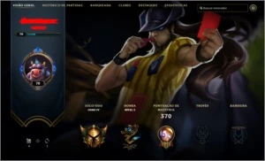 Conta de lol Gold IV - League of Legends