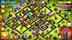 Centro de Vila 13 - Clash of Clans